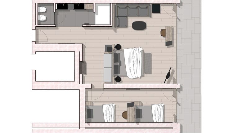 Panorama Wellness Resort Alpen Tesitin*****: Familien Cristallosuite image #4