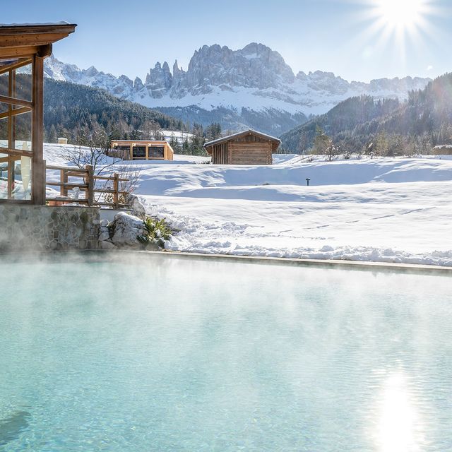 Dolomit Resort Cyprianerhof in Tiers am Rosengarten, Trentino-Alto Adige, Italy