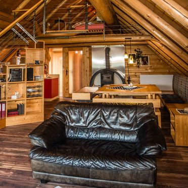 living room, Gregor Peter Hütte, Preitenegg, Kärnten, Carinthia , Austria