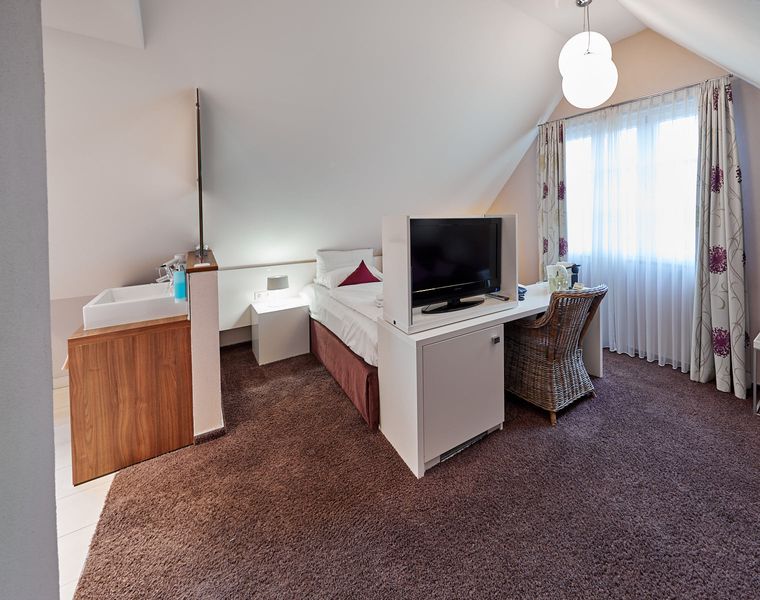 Hotel Room: Deluxe Double room with A/C - Die Reichsstadt