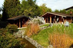 Naturresort Gerbehof: Außen-Natur-Spa - Naturresort Gerbehof, Friedrichshafen-Ailingen, Bodensee, Baden-Württemberg, Deutschland