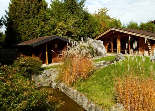 Naturresort Gerbehof: Außen-Natur-Spa - Naturresort Gerbehof, Friedrichshafen-Ailingen, Bodensee, Baden-Württemberg, Deutschland