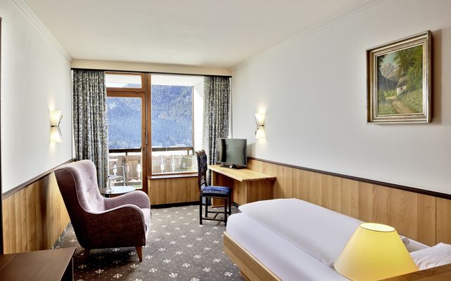 Our single rooms - with stunning mountain view