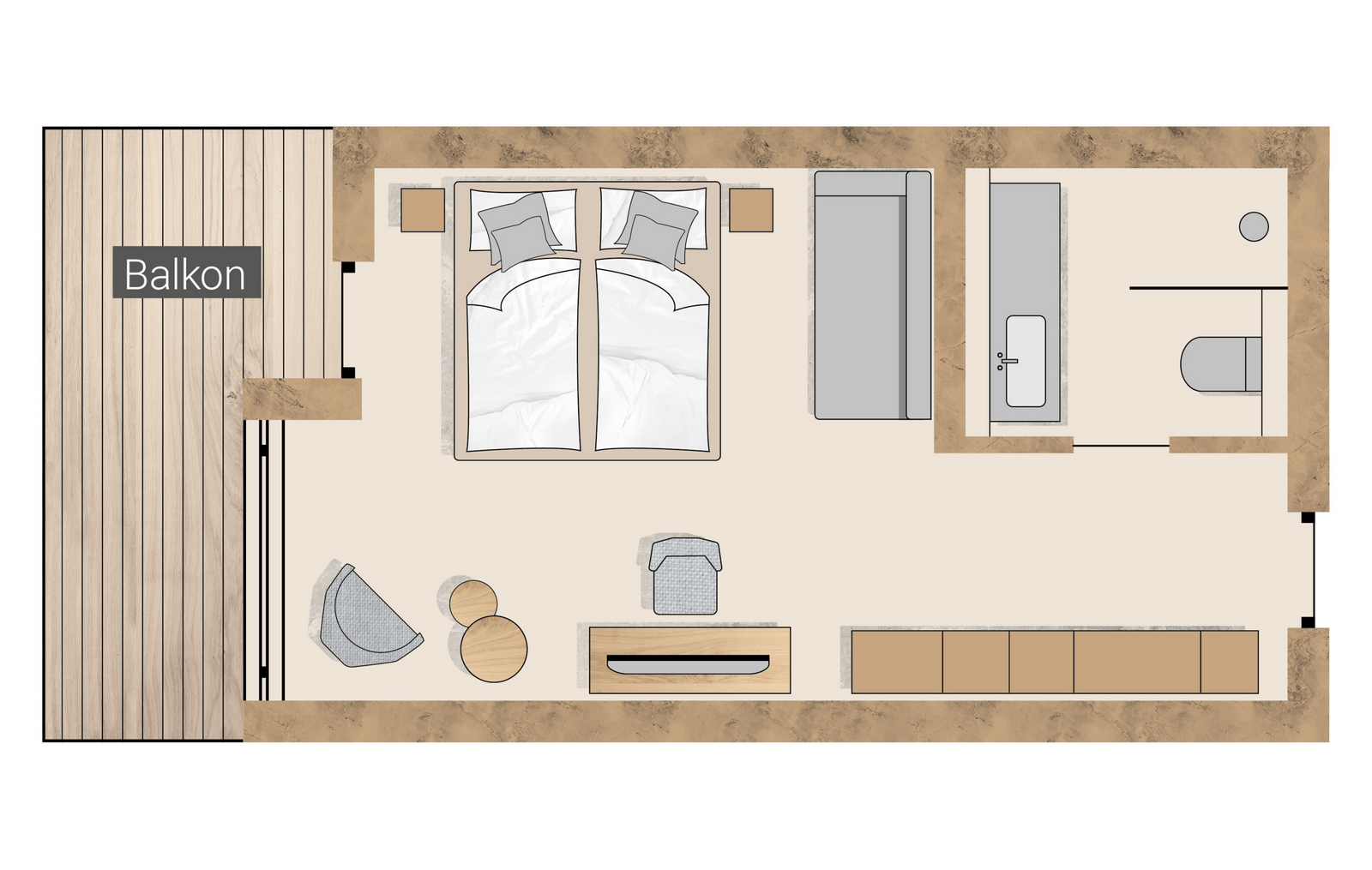 Premium Double Room image 5 - Wirthshof Resort