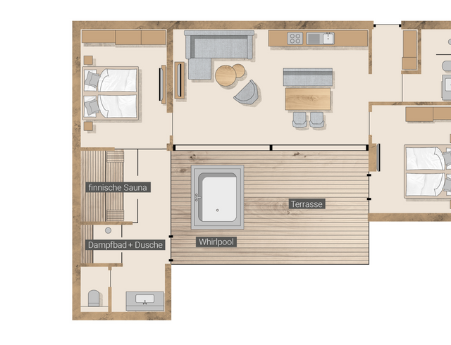 SPA Chalet Plus image 10 - Camping & Hotel Wirthshof 