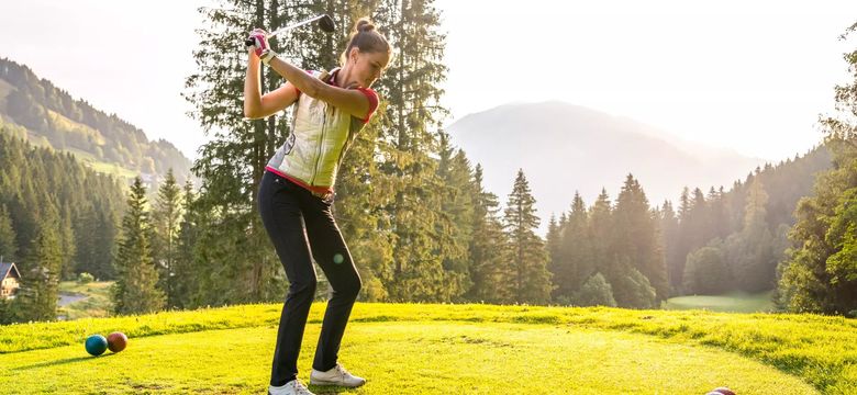 Thermenwelt Hotel Pulverer: Golf enjoyment in the Nockberge mountains