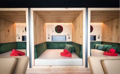 Landromantik Wellnesshotel Oswald - Relaxation room bunks