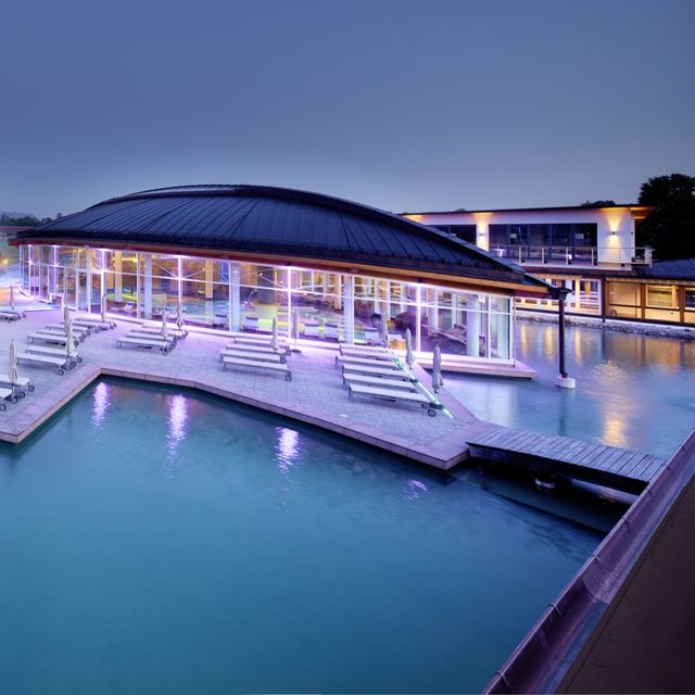 Das König Ludwig Inspiration SPA in Schwangau bei Füssen, Allgäu, Bayern, Deutschland