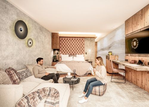 Naturzimmer Sonnenruh (1/4) - Natur- & Biohotel Bergzeit