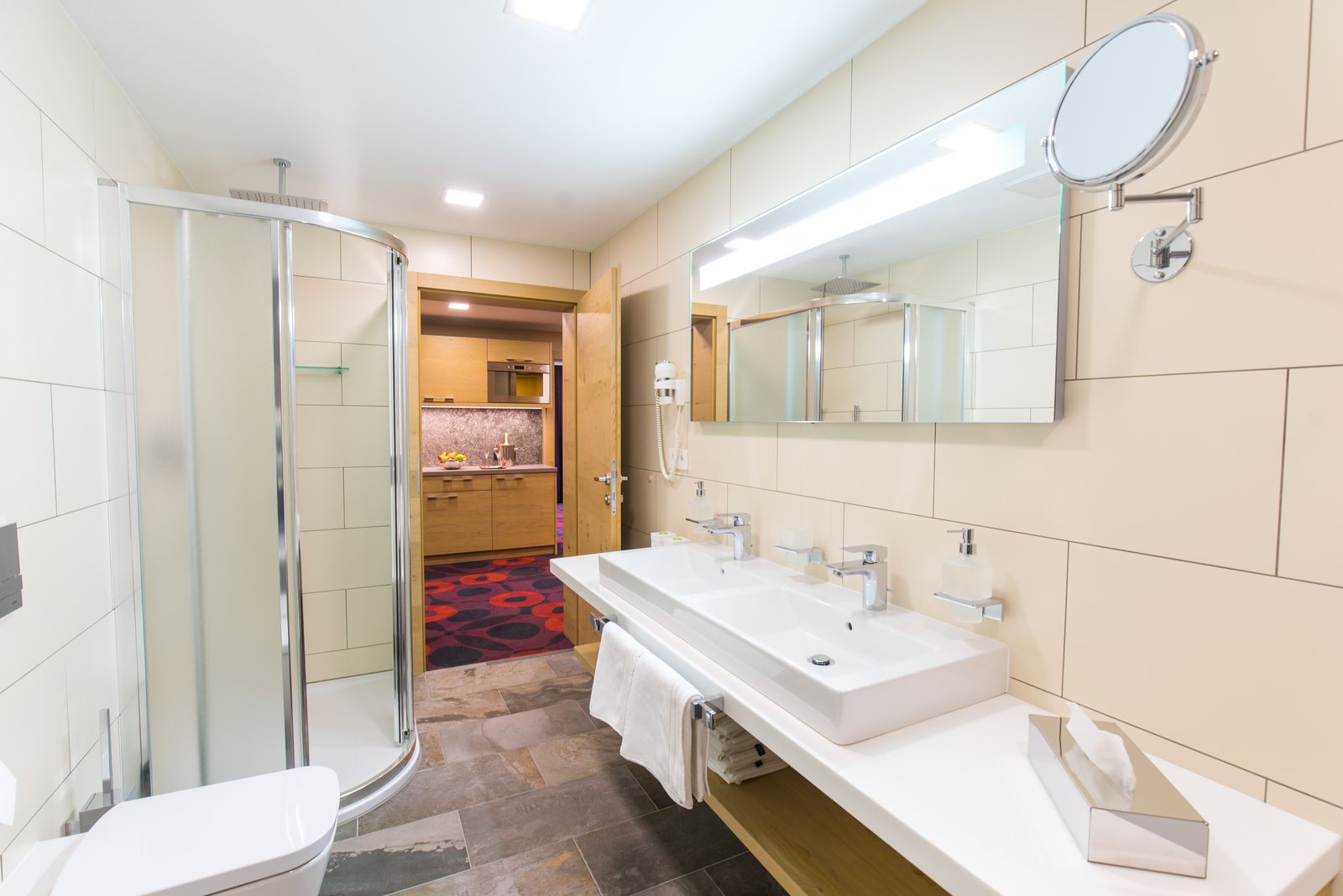Badezimmer der Family Suite im Familotel Böhmerwald | Aigo Familien- & Sportresort