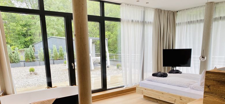 DAS GRASECK - mountain hideaway & health care: SPA Suite to the Gorge with private sauna and terrace image #1