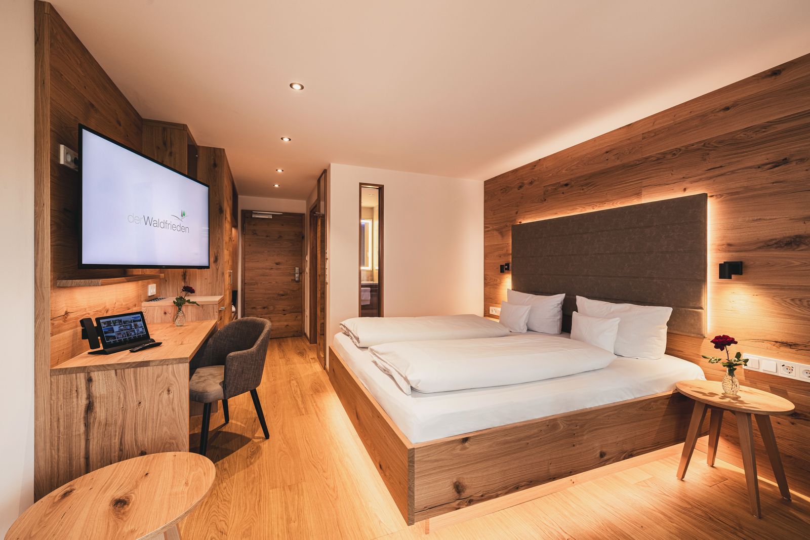 Doppelzimmer Bio S als Einzelzimmer image 1 - derWaldfrieden naturparkhotel