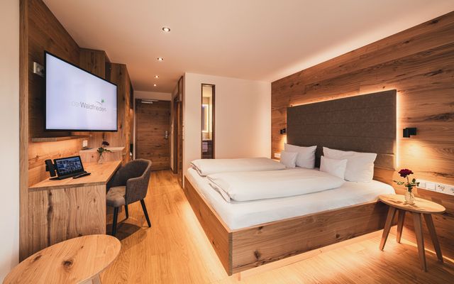 Doppelzimmer Bio S als Einzelzimmer thumbnail 1 - derWaldfrieden naturparkhotel