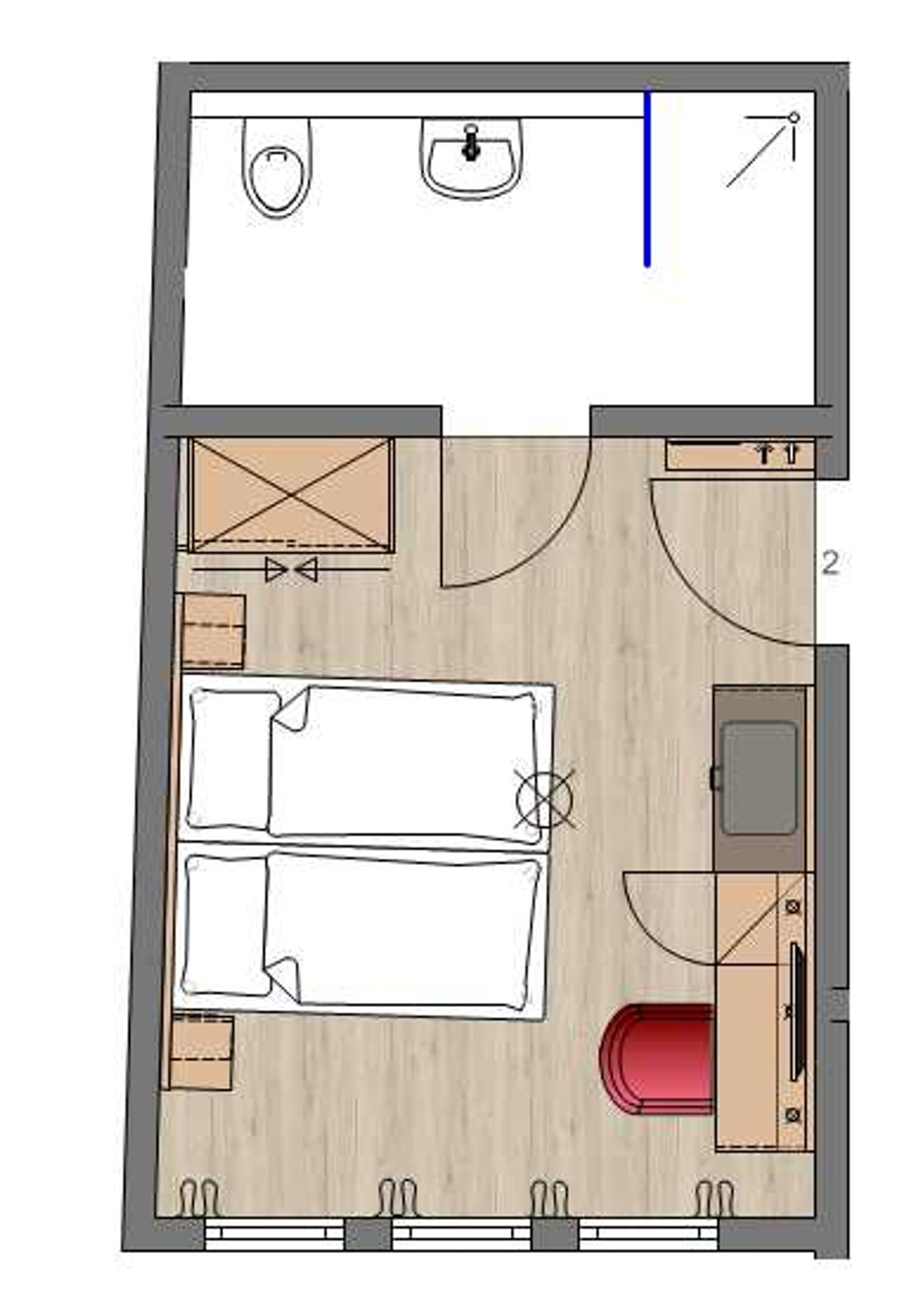 Double room MINI image 6 - Hotel Sonne Gengenbach