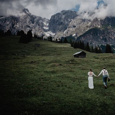 Heiraten auf der Alm, Meine kleine Alm, Mühlbach am Hochkönig, Salzburg, Salzburg, Österreich