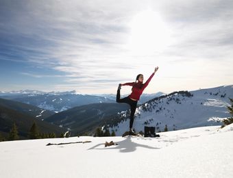 Top Angebot: Yoga & Schnee   - Bio- & Yogahotel Bergkristall