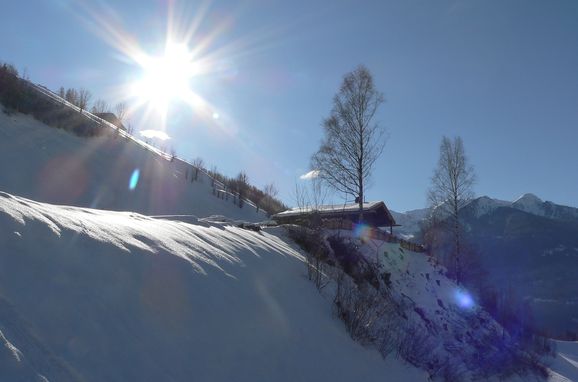 Winter, Berghütte Ahrntal, St. Johann im Ahrntal, Südtirol, Trentino-Alto Adige, Italy
