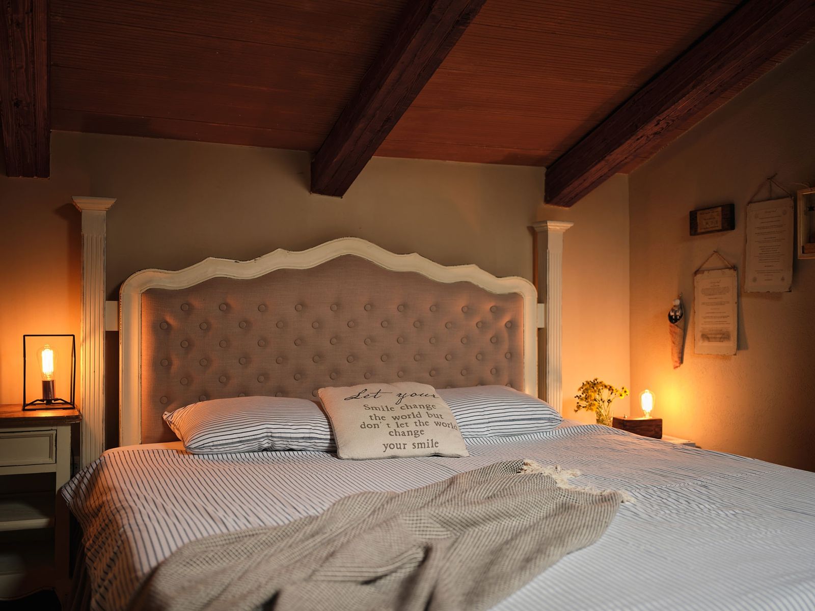 Biohotel St. Daniel Suite Doppelbett Details
