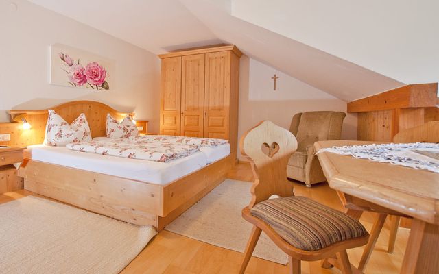 Unterkunft Zimmer/Appartement/Chalet: Doppelzimmer Nagelfluh