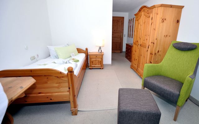 Unterkunft Zimmer/Appartement/Chalet: Einzelzimmer Bergwiese