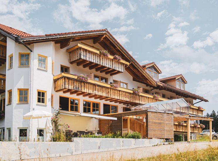 Biohotel Schratt: Urlaub im Allgäu - Berghüs Schratt, Oberstaufen-Steibis, Allgäu, Bayern, Deutschland