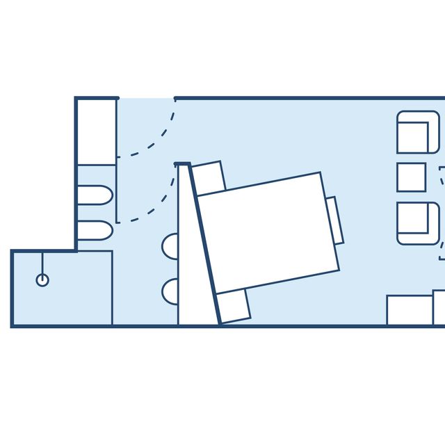 Doppelzimmer seitlicher Seeblick vom Balkon Typ 9a Bild #4