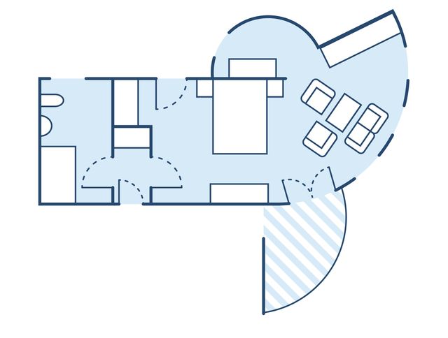 Doppelzimmer Inselseite Typ 15 Bild #4