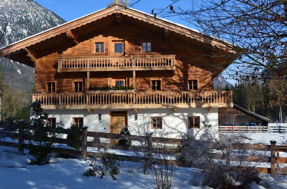Winter, Bauernhaus Unterleming, Angerberg, Tirol, Tirol, Österreich