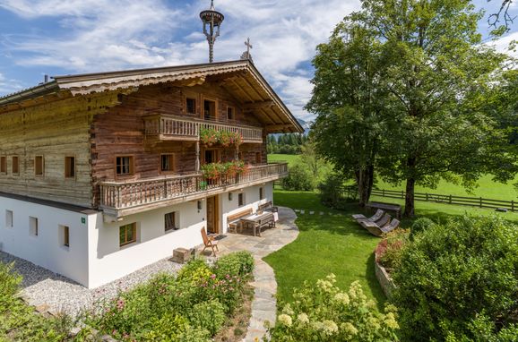 Sommer, Bauernhaus Unterleming, Angerberg, Tirol, Tirol, Österreich