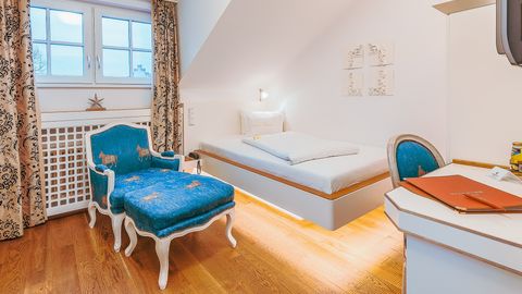 Einzelzimmer Klassik mit Einzelbett