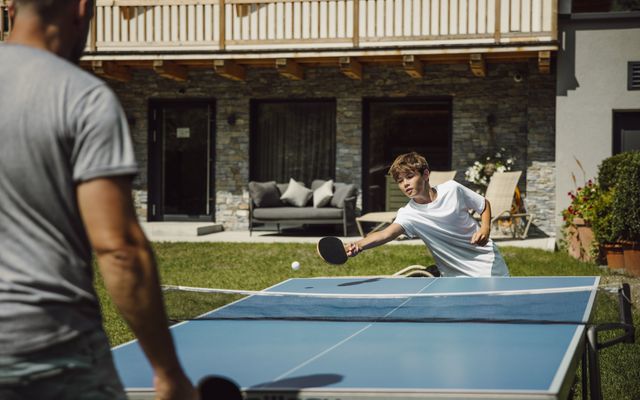 Unser Pool - perfekt als Abkühlung nach langen Wanderungen