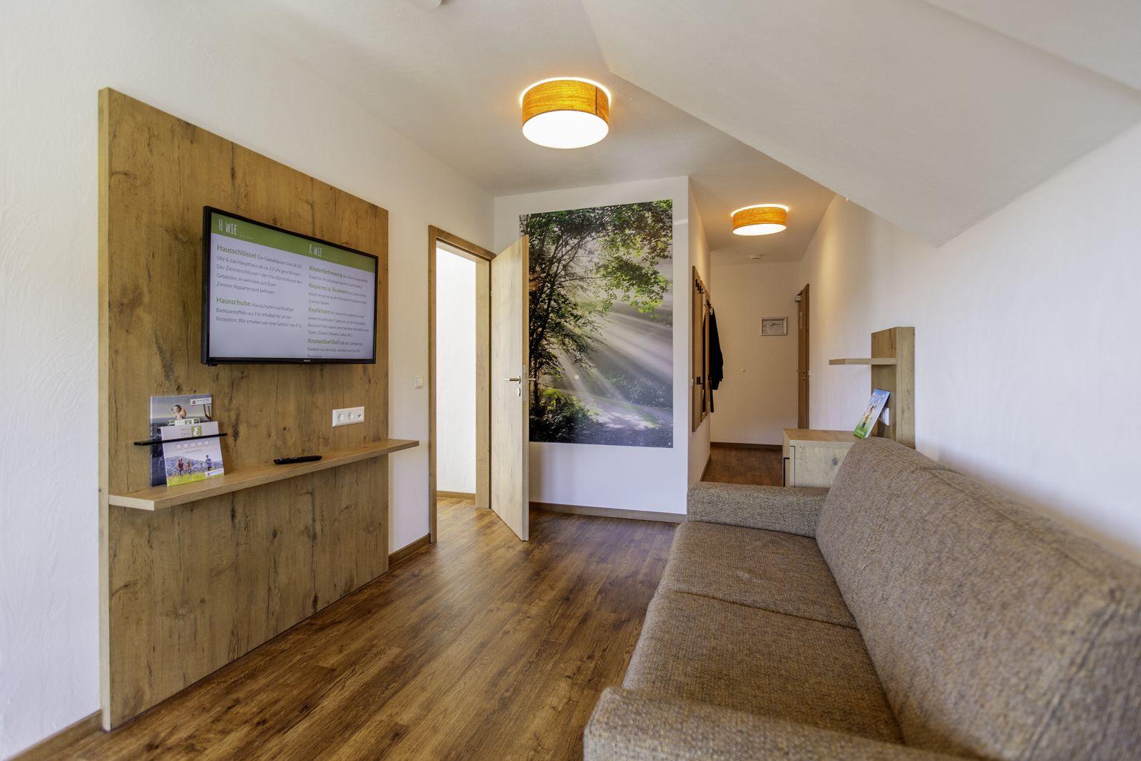Chambre double Buche Type 4 I de 15 m² - 1 Chambre image 13 - Familotel Hochschwarzwald Hotel Engel