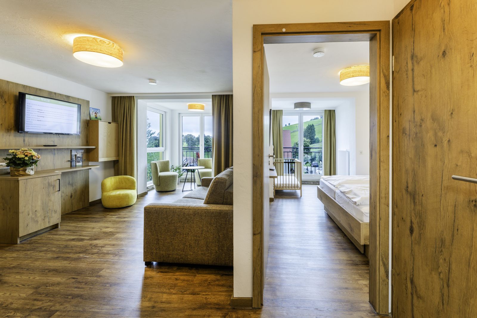 Suite familiale Buche I 40m² - 2 Chambres image 7 - Familotel Hochschwarzwald Hotel Engel