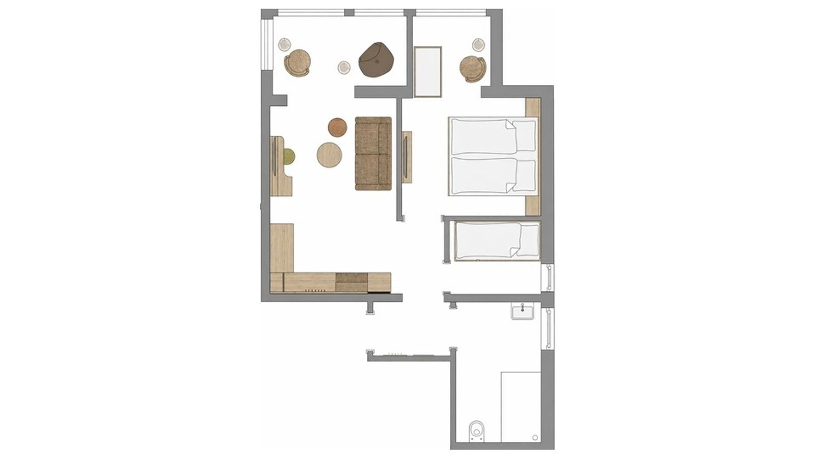 Suite familiale Buche I 40m² - 2 Chambres image 21 - Familotel Hochschwarzwald Hotel Engel