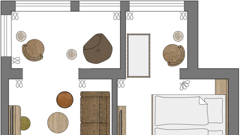 Family suite Buche | 40 sqm - 2 Room