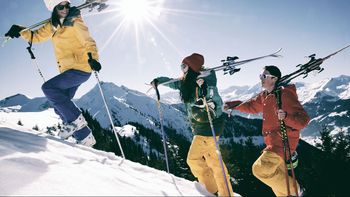 BERG OSTERN IM SCHNEE