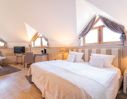 Romantischer Winkel - RoLigio® & Wellness Resort: Double Room "Turmzimmer"