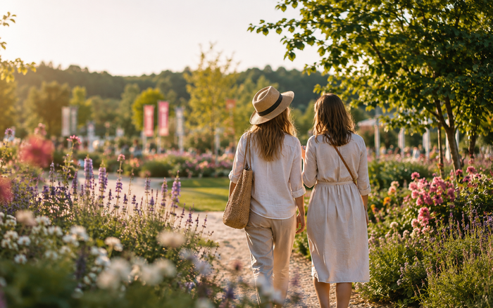 Rosige Gartenschautage in Ellwangen