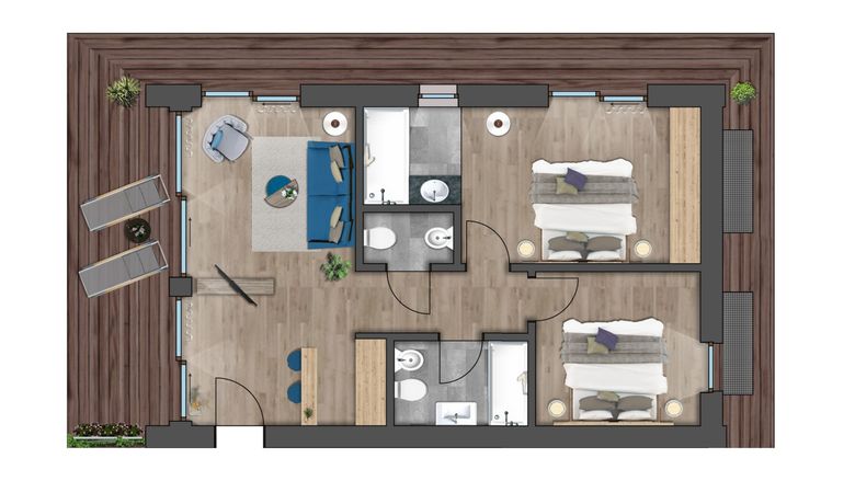 Quellenhof Luxury Resort Lazise: Family-Suite Melissa image #8