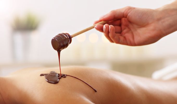 SCHOKO-MASSAGE FÜR KIDS