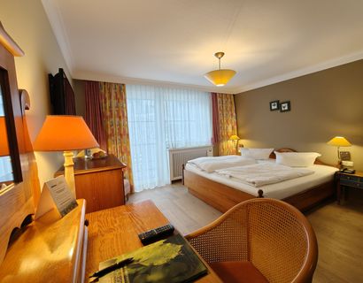 Sport- und Wellnesshotel Angerhof ****S: Einzelzimmer zur Hangseite