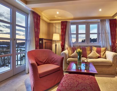 Sport- und Wellnesshotel Angerhof ****S: Turmsuite zur Südseite