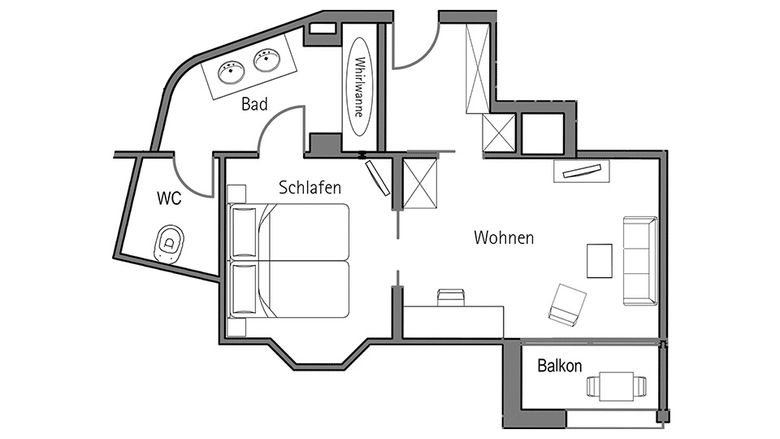 thermal retreat & wellness resort DAS MÜHLBACH: Mühlbachsuite image #5
