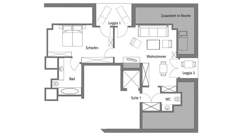 thermal retreat & wellness resort DAS MÜHLBACH: Gartensuite image #3