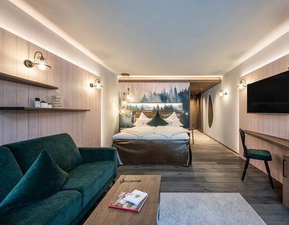 Good Life Resort Riederalm: Wohnkomfort-Doppelzimmer „Baumtraum“