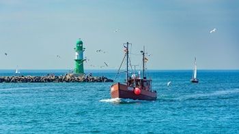 Einfahrt Warnemünde