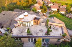 Biohotel Steineggerhof: Dachterrasse - Bio- und Bikehotel Steineggerhof, Steinegg, Dolomiten, Trentino-Südtirol, Italien