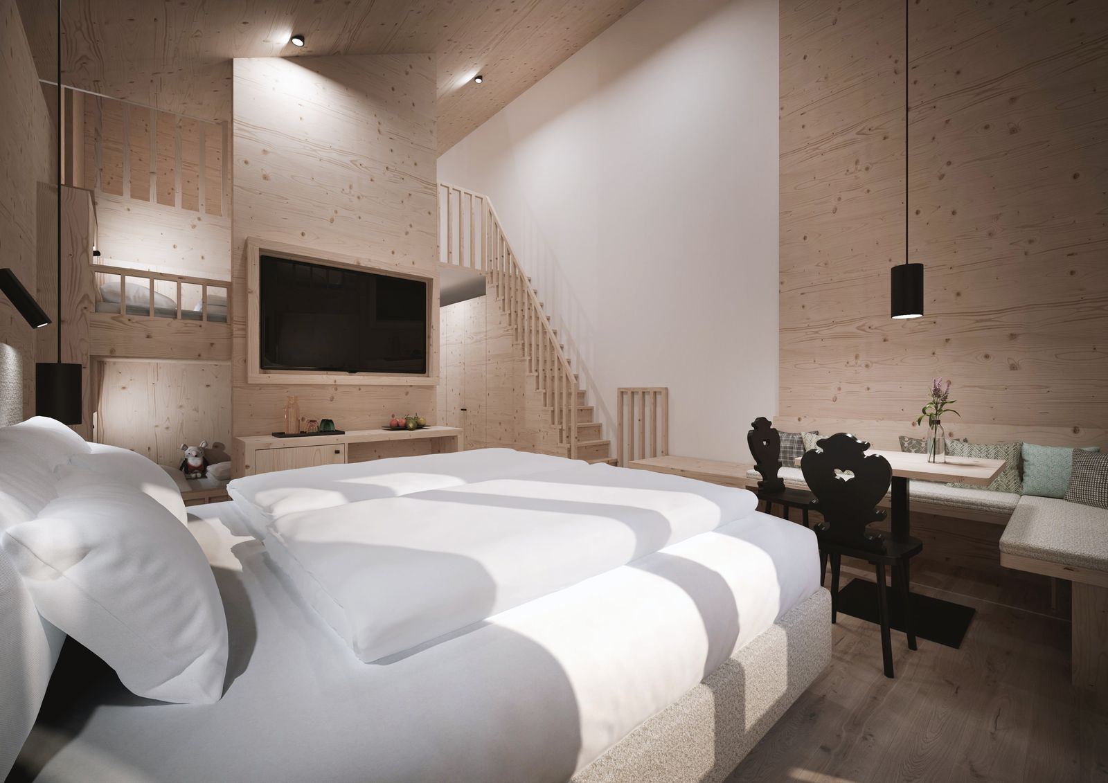 Baumhaussuite 45 | 2-Raum image 3 - Gorfion Familienhotel Liechtenstein