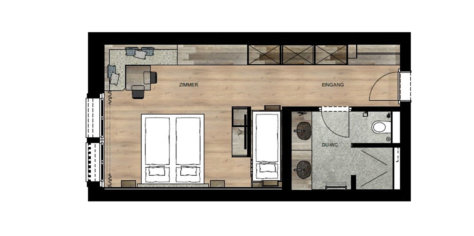 Familienzimmer 35 | 1-Raum image 3 - Gorfion Familienhotel Liechtenstein