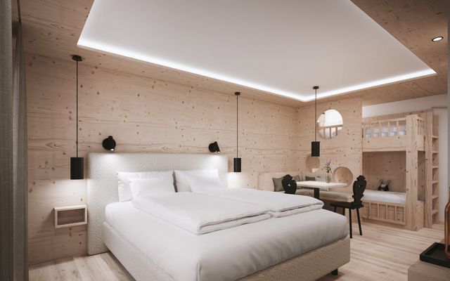 Familienzimmer 30 | 1-Raum thumbnail 1 - Gorfion Familienhotel Liechtenstein